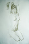 Akt-Aquarell